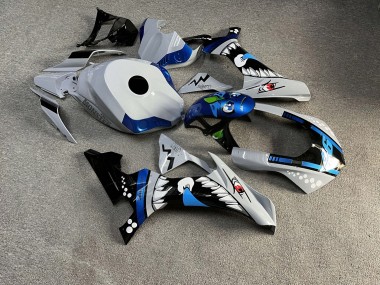 Purchase 2015-2019 Glossy Grey Shark Yamaha R1 Motorcycle Fairings UK