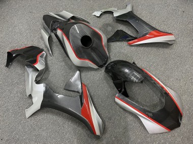 Purchase 2015-2019 Carbon Fiber Style Nardo Grey Red Yamaha R1 Motorcycle Fairings UK