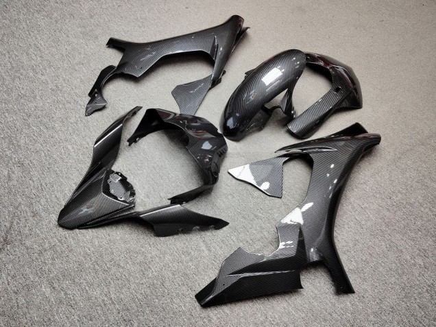 Purchase 2015-2019 Glossy Carbon Fiber Style Yamaha R1 Motorcycle Fairings UK