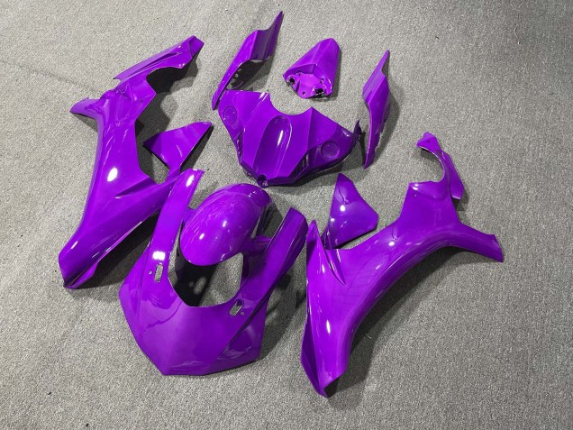 Purchase 2015-2019 Candy Purple Yamaha R1 Motorcycle Fairings UK