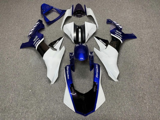 Purchase 2015-2019 Revs Glossy Blue White Black Yamaha R1 Motorcycle Fairings UK
