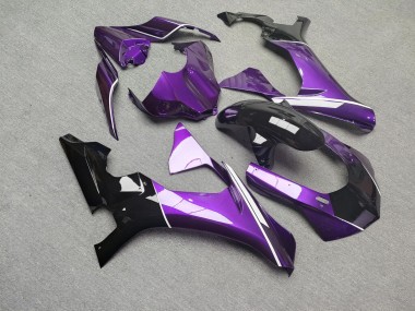 Purchase 2015-2019 Mood Purple & Black Yamaha R1 Motorcycle Fairings UK