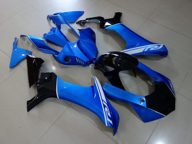 Purchase 2015-2019 Glossy Blue Black Yamaha R1 Motorcycle Fairings UK