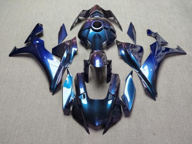 Purchase 2020-2025 Glossy Purple Chameleon & Blue Gradient Yamaha R1 Motorcycle Fairings UK