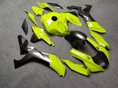 Purchase 2020-2025 Glossy High Viz Yellow & Metallic Grey Yamaha R1 Motorcycle Fairings UK