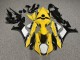 Purchase 2020-2025 Glossy Yellow & Black with White Yamaha R1 Motorcycle Fairings UK