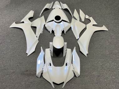 Purchase 2020-2025 Glossy Pearl White with Blue Flakes Yamaha R1 Motorcycle Fairings UK