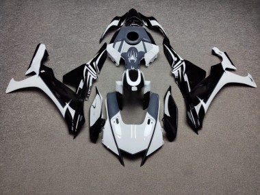 Purchase 2020-2025 Glossy Black White Spider Nardo Grey Yamaha R1 Motorcycle Fairings UK