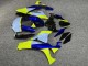 Purchase 2020-2025 Glossy Pale Blue Black High Vis Yellow Yamaha R1 Motorcycle Fairings UK