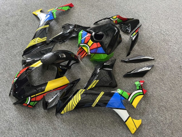 Purchase 2020-2025 Glossy Black Yellow Red Green Yamaha R1 Motorcycle Fairings UK