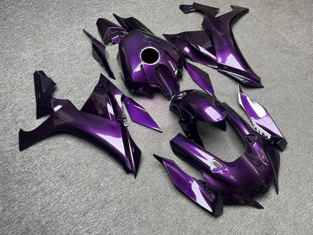 Purchase 2020-2025 Glossy Deep Purple Yamaha R1 Motorcycle Fairings UK