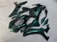Purchase 2020-2025 Glossy Dark Metallic Green Yamaha R1 Motorcycle Fairings UK