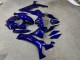 Purchase 2020-2025 Glossy Deep Blue Yamaha R1 Motorcycle Fairings UK