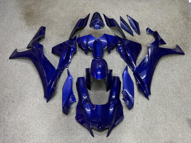 Purchase 2020-2025 Glossy Deep Blue Yamaha R1 Motorcycle Fairings UK