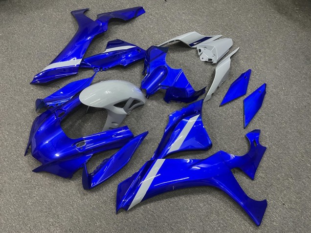 Purchase 2020-2025 Glossy Blue Nardo Grey Yamaha R1 Motorcycle Fairings UK
