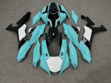 Purchase 2020-2025 Aqua Blue Black Yamaha R1 Motorcycle Fairings UK