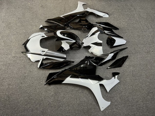 Purchase 2020-2025 Glossy Black White Yamaha R1 Motorcycle Fairings UK