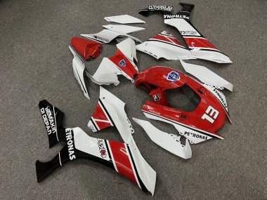 Purchase 2020-2025 Petronas Red White Black Yamaha R1 Motorcycle Fairings UK