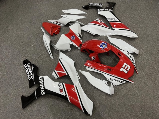 Purchase 2020-2025 Petronas Red White Black Yamaha R1 Motorcycle Fairings UK