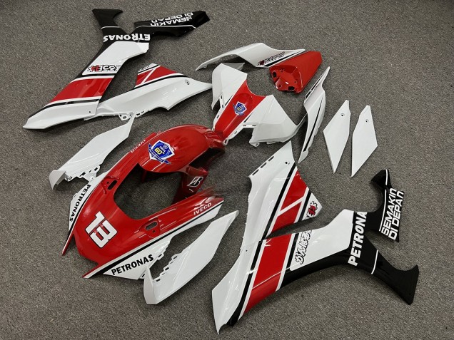 Purchase 2020-2025 Petronas Red White Black Yamaha R1 Motorcycle Fairings UK