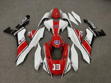 Purchase 2020-2025 Petronas Red White Black Yamaha R1 Motorcycle Fairings UK