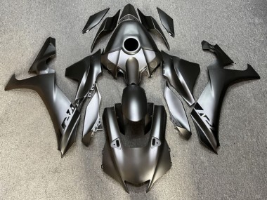 Purchase 2020-2025 Matte Dark Grey Glossy Black Yamaha R1 Motorcycle Fairings UK