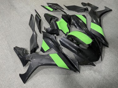 Purchase 2020-2025 Carbon Fiber Style Green Yamaha R1 Motorcycle Fairings UK