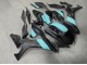 Purchase 2020-2025 Carbon Fiber Style Mint Blue Yamaha R1 Motorcycle Fairings UK
