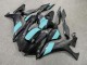 Purchase 2020-2025 Carbon Fiber Style Mint Blue Yamaha R1 Motorcycle Fairings UK