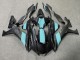 Purchase 2020-2025 Carbon Fiber Style Mint Blue Yamaha R1 Motorcycle Fairings UK