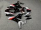 Purchase 2020-2025 Glossy Black & White with Red & Grey Yamaha R1 Motorcycle Fairings UK