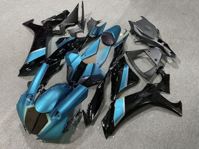 Purchase 2020-2025 Glossy Light Blue Black Yamaha R1 Motorcycle Fairings UK
