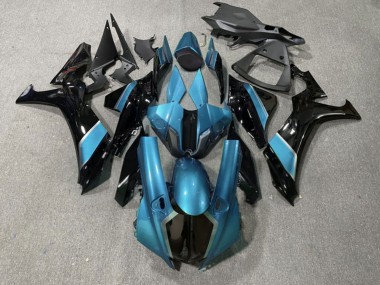 Purchase 2020-2025 Glossy Light Blue Black Yamaha R1 Motorcycle Fairings UK