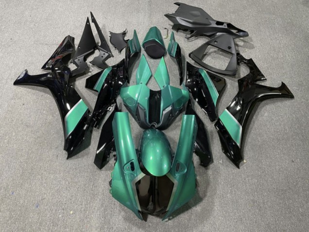 Purchase 2020-2025 Glossy Teal Black Yamaha R1 Motorcycle Fairings UK