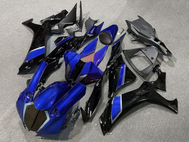 Purchase 2020-2025 Glossy Blue Black Yamaha R1 Motorcycle Fairings UK