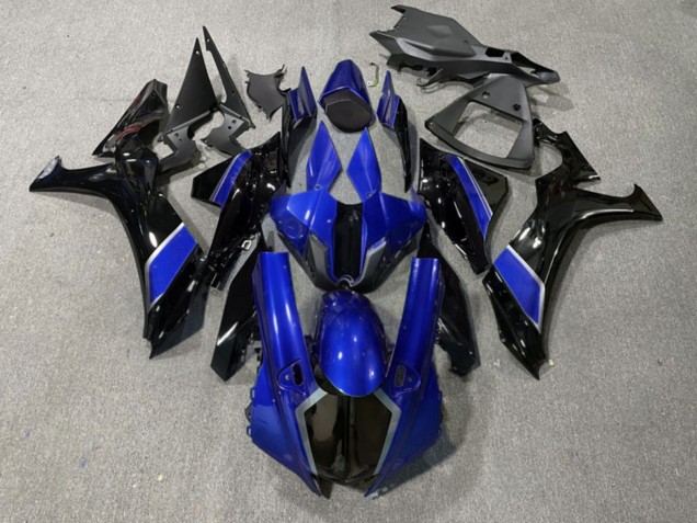 Purchase 2020-2025 Glossy Blue Black Yamaha R1 Motorcycle Fairings UK
