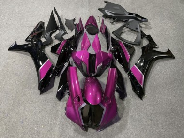 Purchase 2020-2025 Glossy Pink Black Yamaha R1 Motorcycle Fairings UK