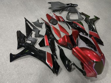 Purchase 2020-2025 Glossy Red Black Yamaha R1 Motorcycle Fairings UK