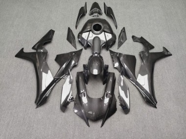 Purchase 2020-2025 Glossy Carbon Fiber Style Yamaha R1 Motorcycle Fairings UK