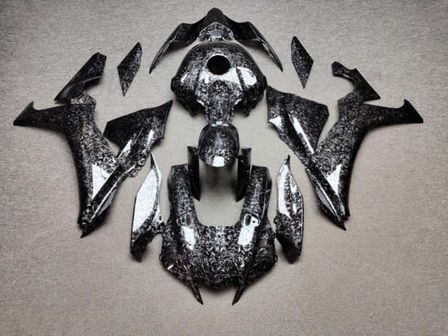 Purchase 2020-2025 Glossy Forged Carbon Fiber Style Yamaha R1 Motorcycle Fairings UK