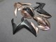 Purchase 2015-2018 Glossy Metallic Rose Gold & Black Yamaha R3/R25 Motorcycle Fairings UK