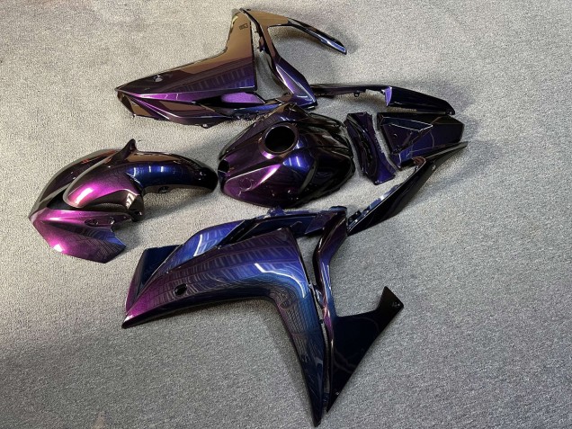 Purchase 2015-2018 Glossy Purple Gradient Yamaha R3/R25 Motorcycle Fairings UK