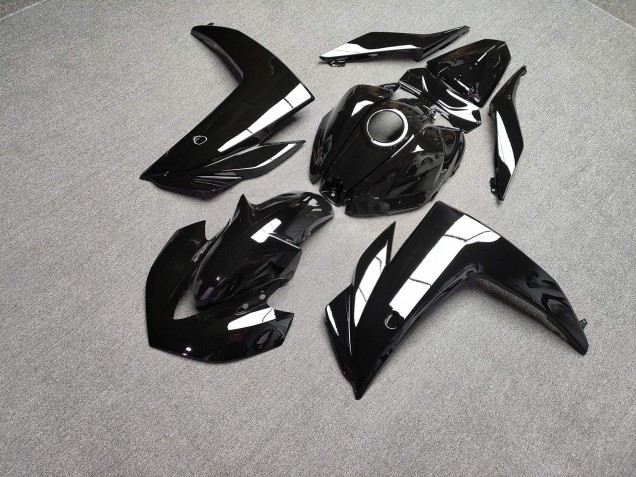 Purchase 2015-2018 Glossy Black Yamaha R3/R25 Motorcycle Fairings UK