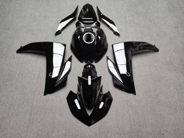 Purchase 2015-2018 Glossy Black Yamaha R3/R25 Motorcycle Fairings UK