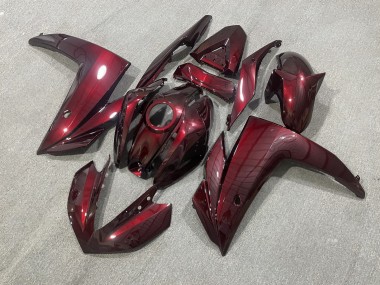 Purchase 2015-2018 Glossy Maroon Red Yamaha R3/R25 Motorcycle Fairings UK