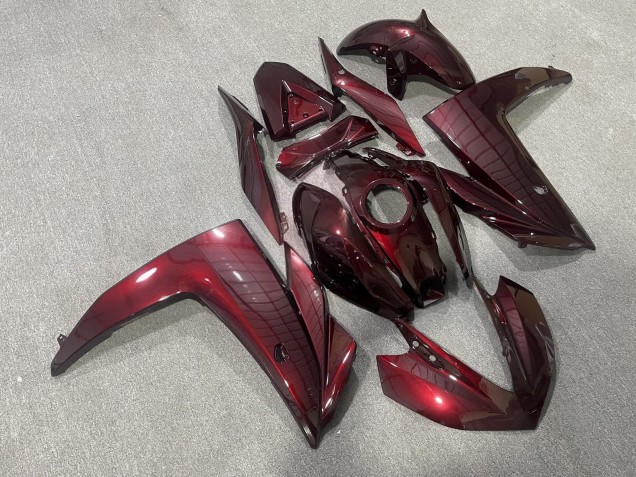 Purchase 2015-2018 Glossy Maroon Red Yamaha R3/R25 Motorcycle Fairings UK