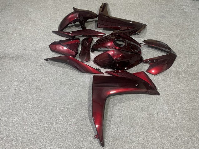 Purchase 2015-2018 Glossy Maroon Red Yamaha R3/R25 Motorcycle Fairings UK