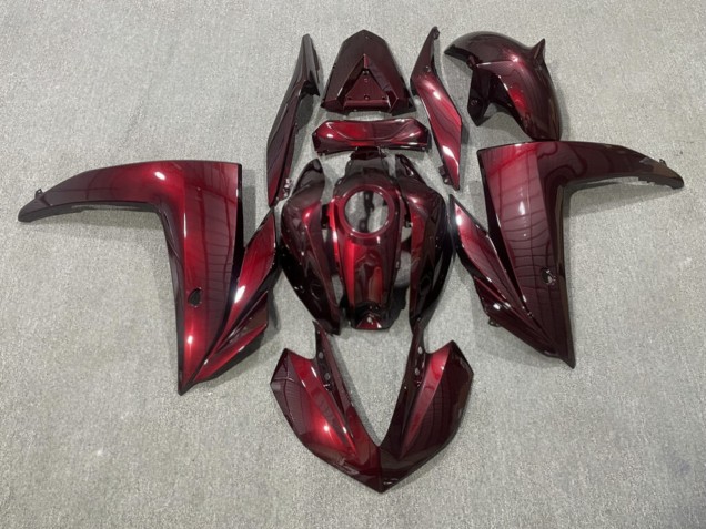 Purchase 2015-2018 Glossy Maroon Red Yamaha R3/R25 Motorcycle Fairings UK