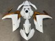 Purchase 2015-2018 Glossy White Gold Yamaha R3/R25 Motorcycle Fairings UK