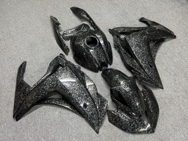 Purchase 2015-2018 Glossy Forged Carbon Fiber Style Yamaha R3/R25 Motorcycle Fairings UK